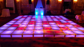 Bar Mitzvan Illuminated Dance Floor Rental Boca Raton