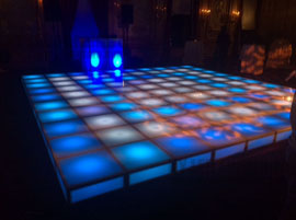 Lighted Dance Floor Rental Bar Mitzvah Boca Raton